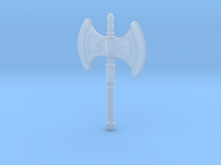 He-Man's Battle Axe scaled for Minimates 3d printed
