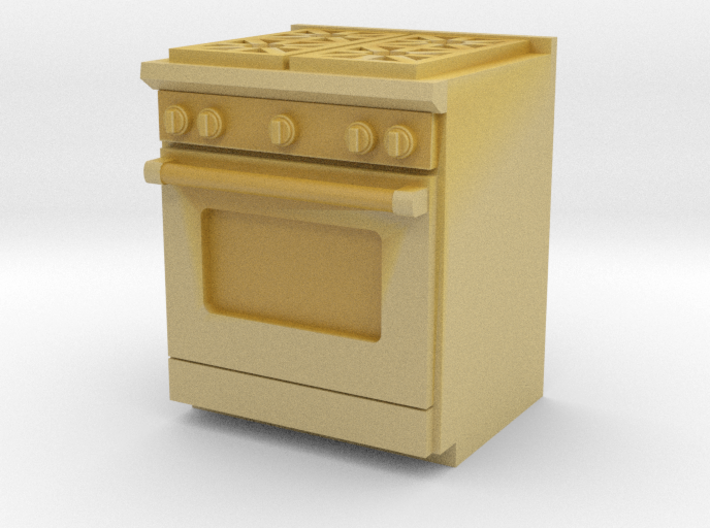 1:48 Kitchen Stove(Range) and Oven 3d printed