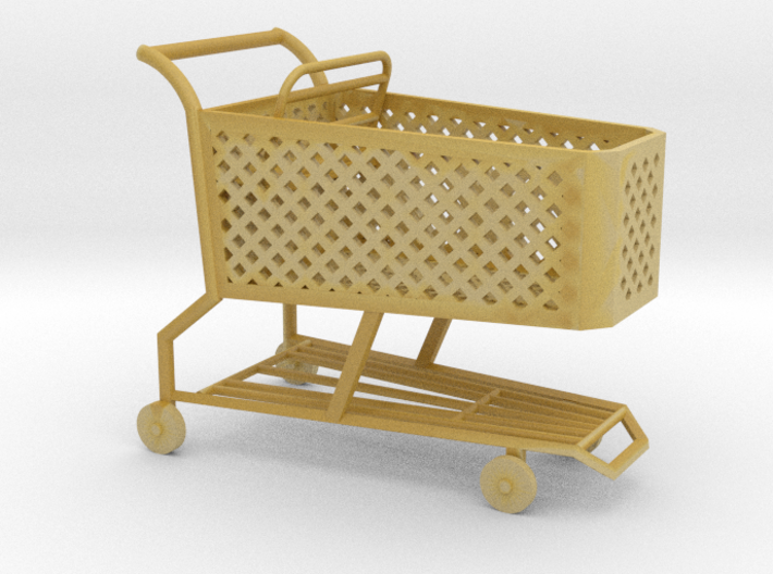 1:48 Shopping Cart 3d printed 