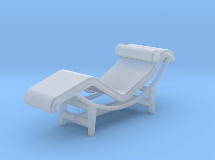 1:48 Le Corbusier Chaise Lounge LC4 Chair 3d printed