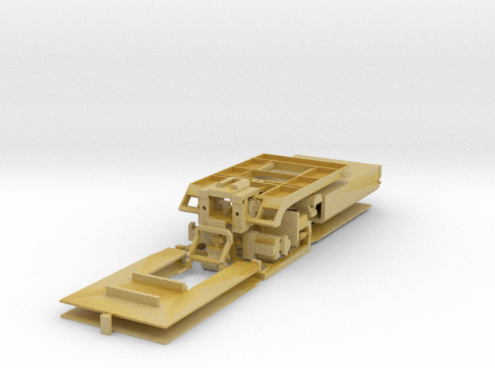 HO/1:87 Truck Mounted Attenuator model kit 3d printed 