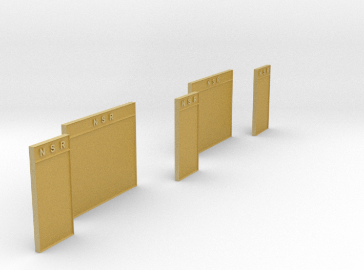LM75 NSR Notice boards 3d printed