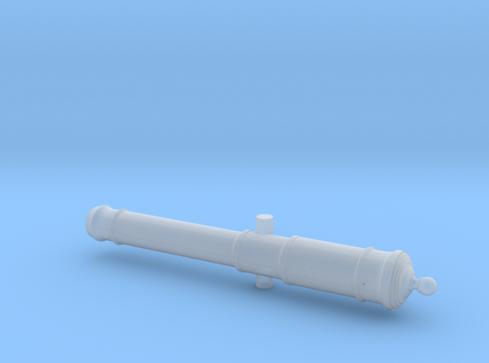 18th Century 6# Cannon Naval Carriage Only 1/24 3d printed