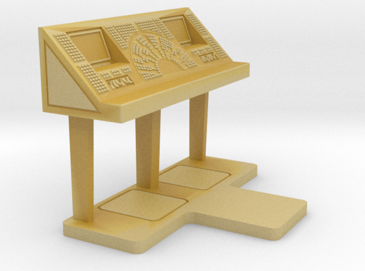 Set-1 CC Console - Free Standing 3d printed