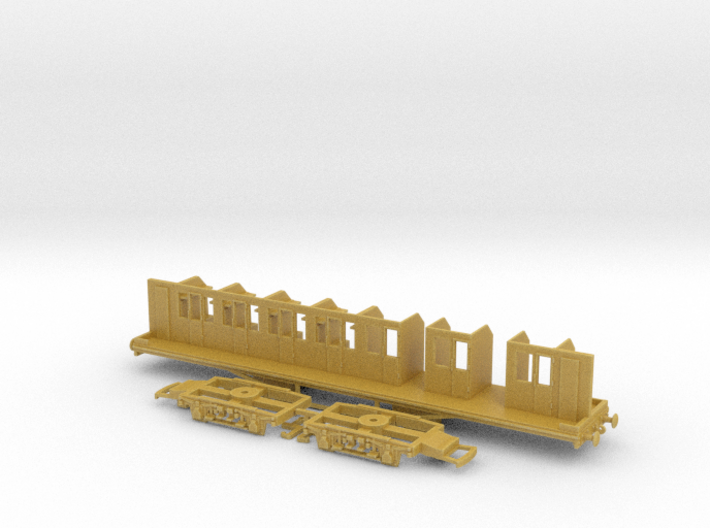 HO/OO Special Express Brake Chassis Bachmann 3d printed