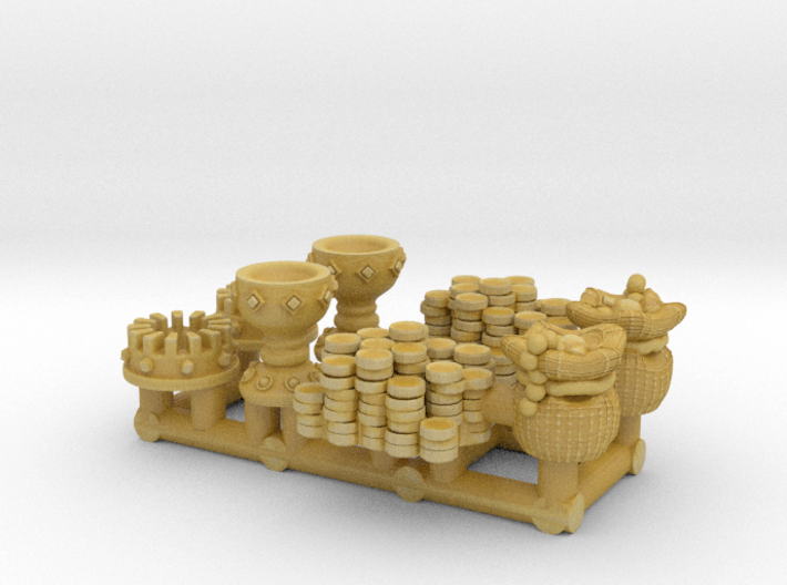 TTRPG mini clutter treasure set 3d printed