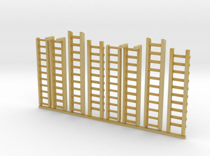 Ladders for miniature games 3d printed