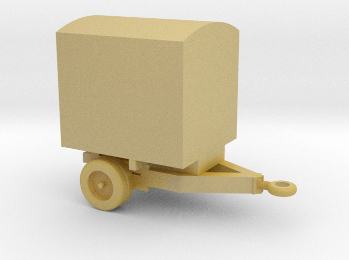 1/110 Scale M-479 Battery Service Trailer 3d printed