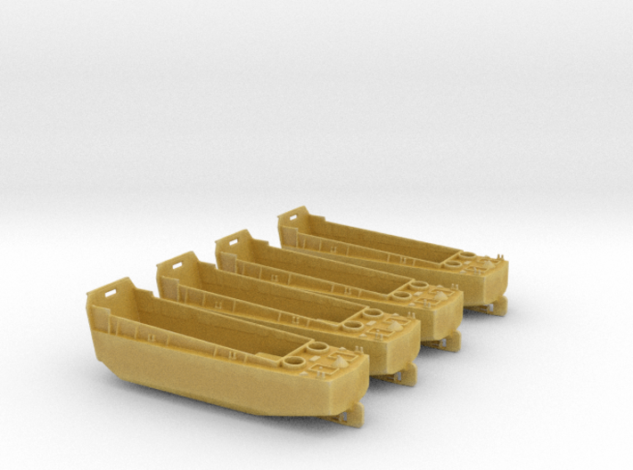 1/400 Scale LCVP Set Of 4 3d printed 