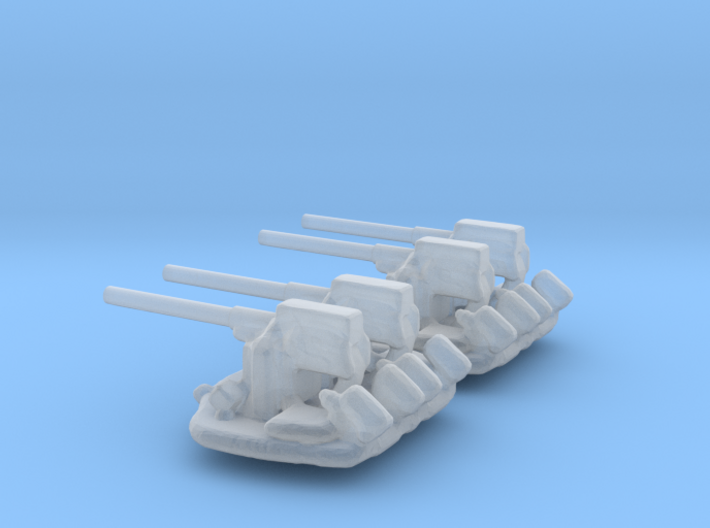 1/320 Scale 3 In 50 Cal Twin Automatic 3d printed