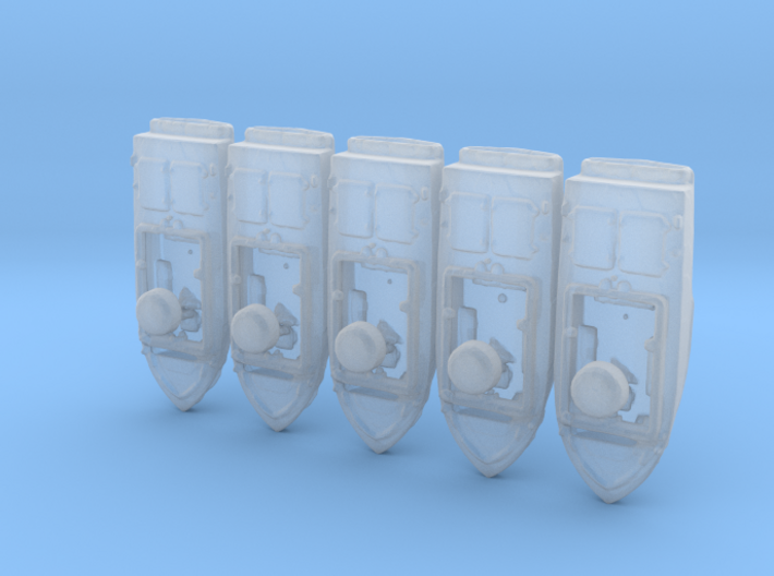 1/285 Scale Seal Support Craft Set Of 5 3d printed