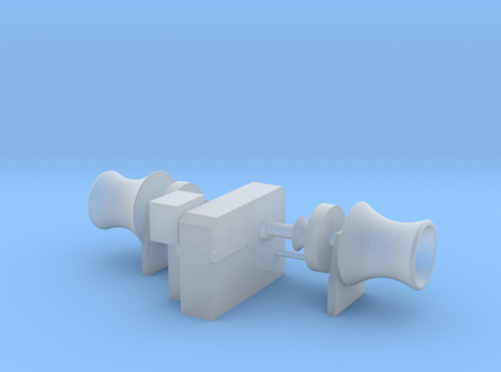 Anchor Winch 1/75 fits Harbor Tug 3d printed