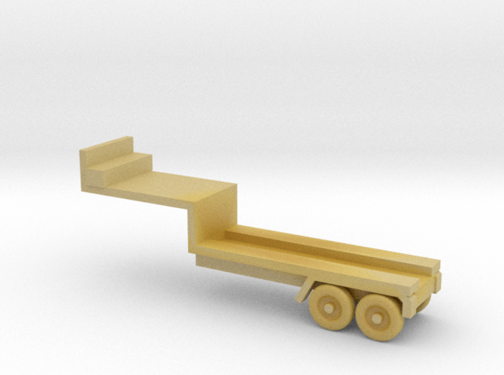 1/160 Scale Pershing 1 Missile Trailer 3d printed