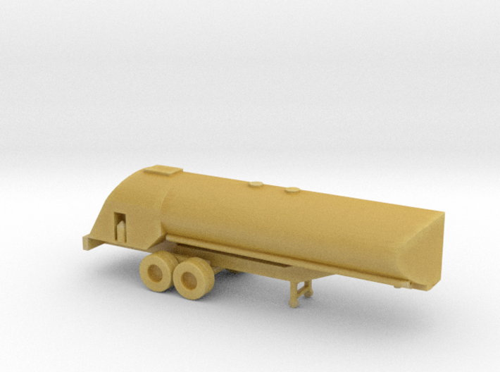 1/160 Scale USAAF Airfield Tanker Trailer 3d printed