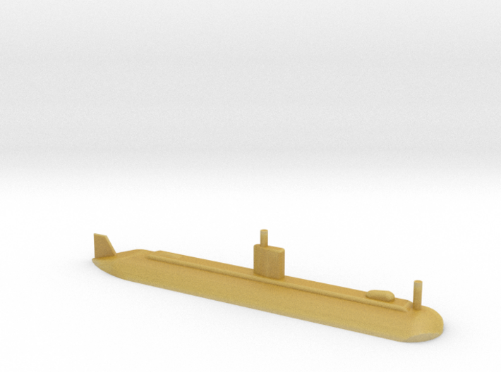 1/1250 Scale USS Dolphine AGSS-555 3d printed