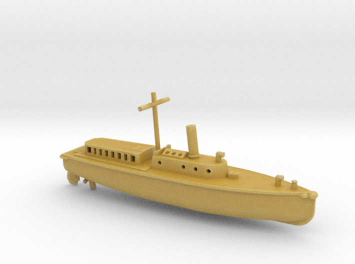 1/285 Scale IJN Boat 17 Meter 3d printed