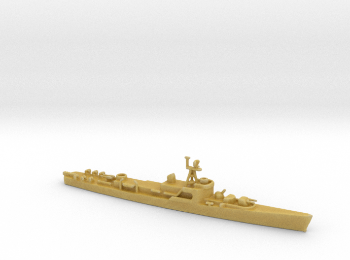 1/2400 Scale USS Dealey class with Weapon Alpha 3d printed