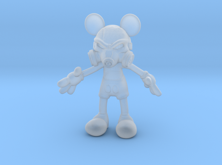 Mickey Gas Mask 3d printed