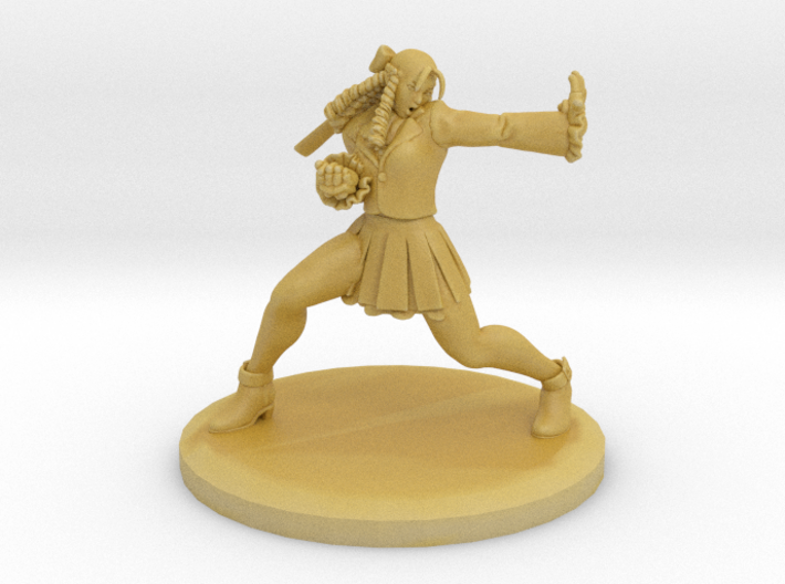 Karin Ver.2 W/ Base (Street Fighter V Fan Art) 3d printed 