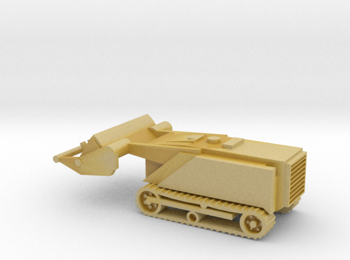 1/100 Scale M160 Mine Clearing Robot Flail 3d printed