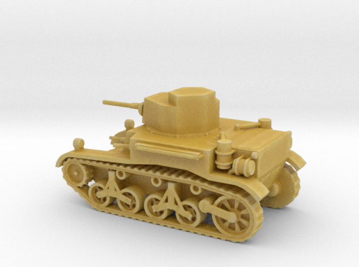 1/144 Scale M2A4 Light Tank 3d printed