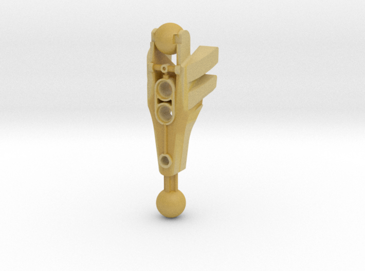 Custom Bionicle Lower Leg 3d printed