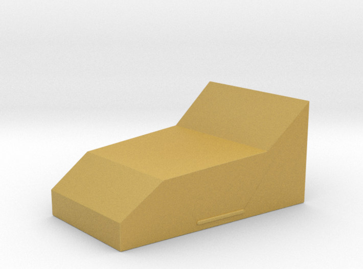 Perspex Block for Rangefinder ESB 3d printed 