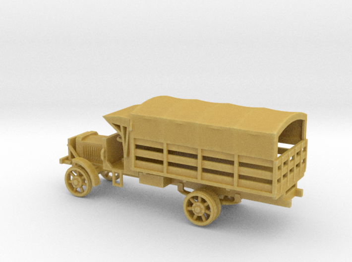1/72 Scale Liberty Truck Cargo with Cover 3d printed
