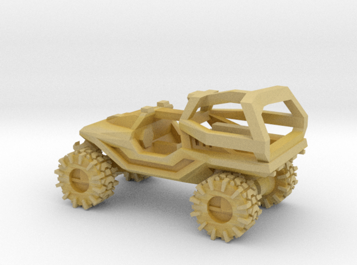 All-Terrain Vehicle with Roll Over Protection (ROP 3d printed