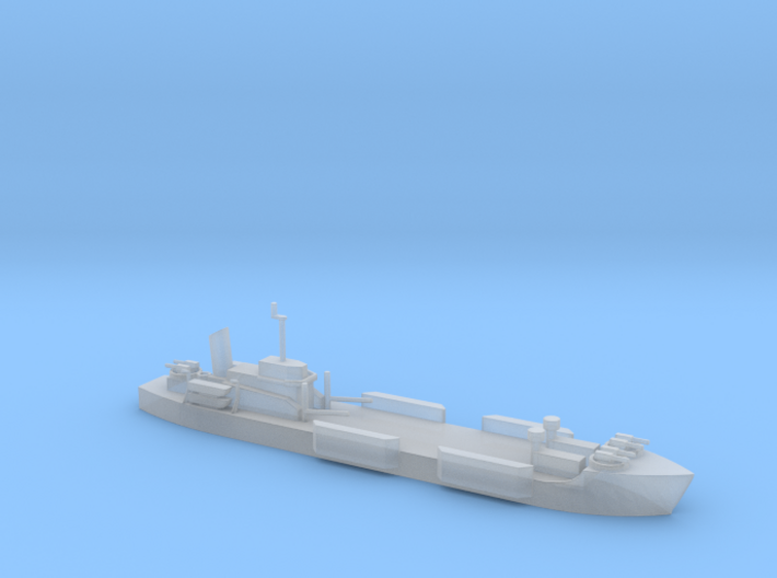 1/1250 Scale De Soto County Class LST-1171 With Po 3d printed