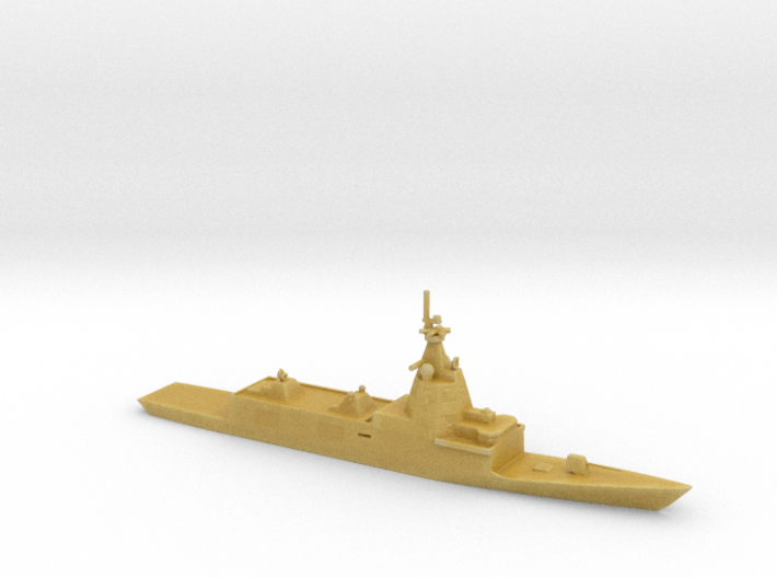 1/2400 Scale Spanish Navy F-110-class frigate 3d printed