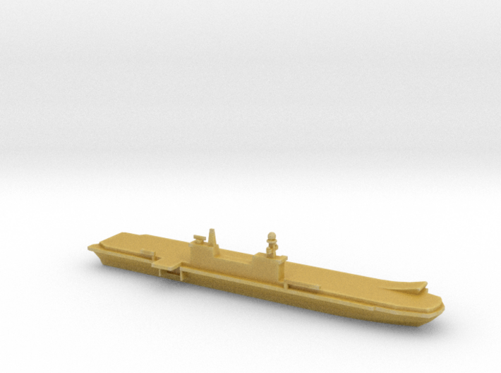 1/2400 Scale Italian aircraft carrier Cavour 3d printed