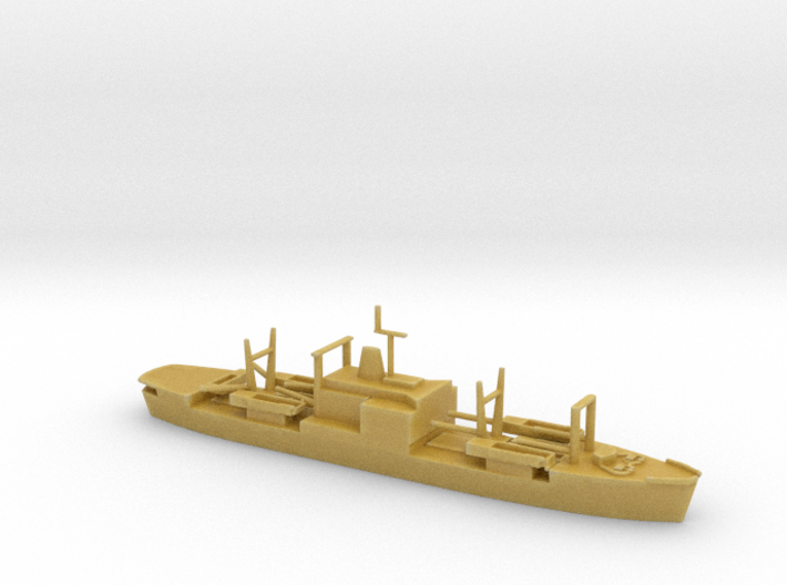 1/1800 Scale USS Durham LKA-114 3d printed