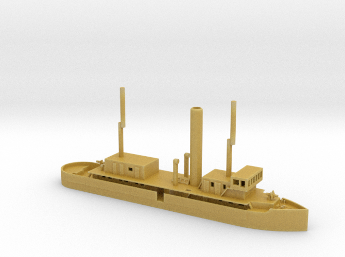 1/600 Scale USS San Pablo (Sand Pebbles) 3d printed