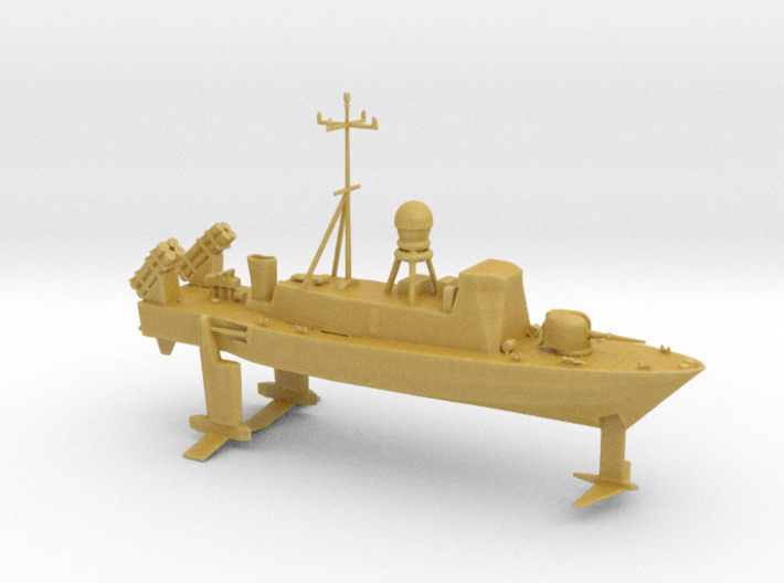 1/350 Scale USS PHM Hydrofoil 3d printed