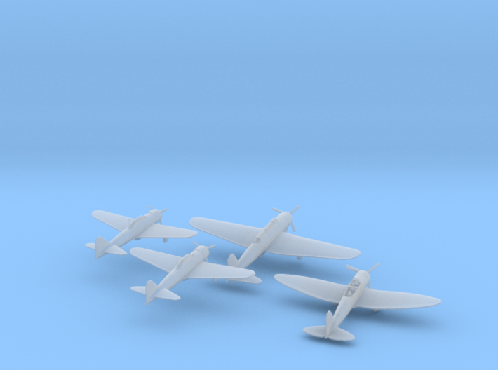 1/250 Scale IJN Aircraft Set 3d printed