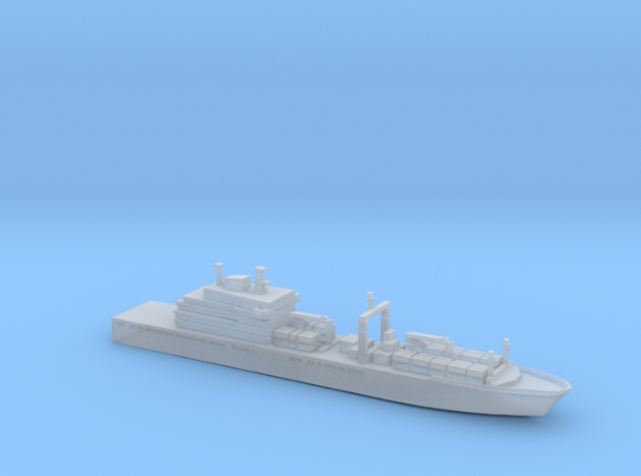 1/1800 Scale Berlin Class Replenishment Ship 3d printed