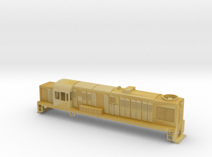 DJ Locomotive, New Zealand, (HO Scale, 1:87) 3d printed 
