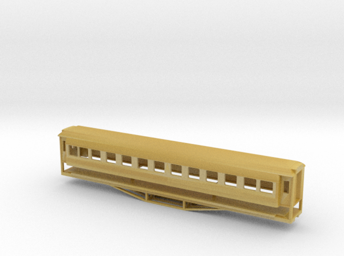 56ft 1st Class SI, New Zealand, (N Scale, 1:160) 3d printed