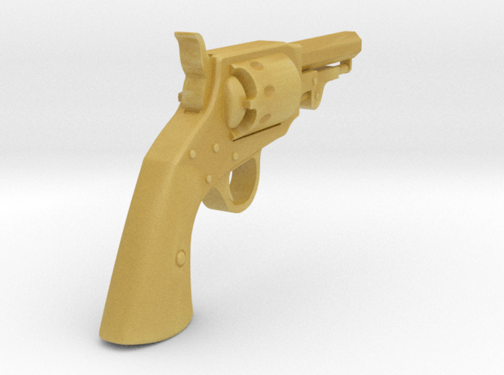 Ned Kelly Gang Colt 1851 Pocket Revolver 1:6 scale 3d printed