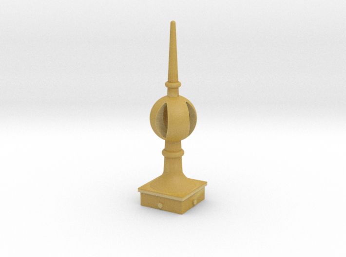 Signal Semaphore Finial (Open Ball) 1:19 scale 3d printed