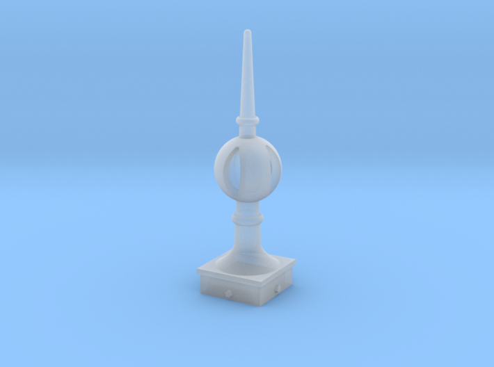 Signal Finial (Open Ball) 1:22.5 scale 3d printed