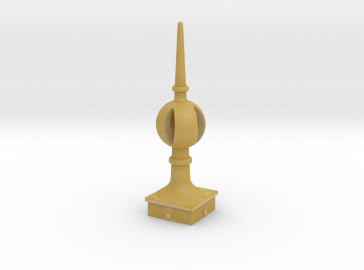 Signal Finial (Open Ball) 1:6 scale 3d printed