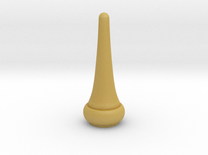 Signal Semaphore Finial Pointed Cone 1:19 scale 3d printed