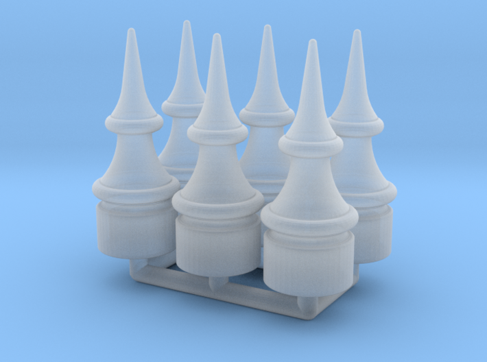 US&amp;S Semaphore Finial 1:19 scale Pack 3d printed