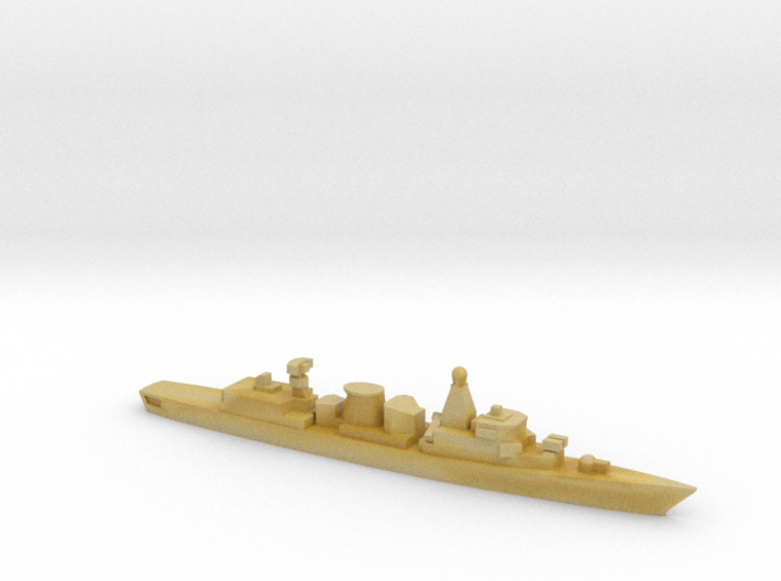 Kortenaer-class frigate, 1/3000 3d printed