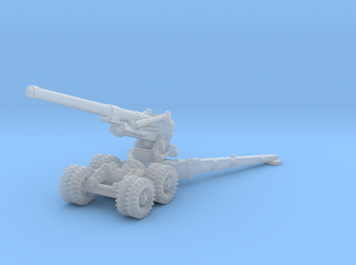 BL 7.2 inch Howitzer 1/285 3d printed