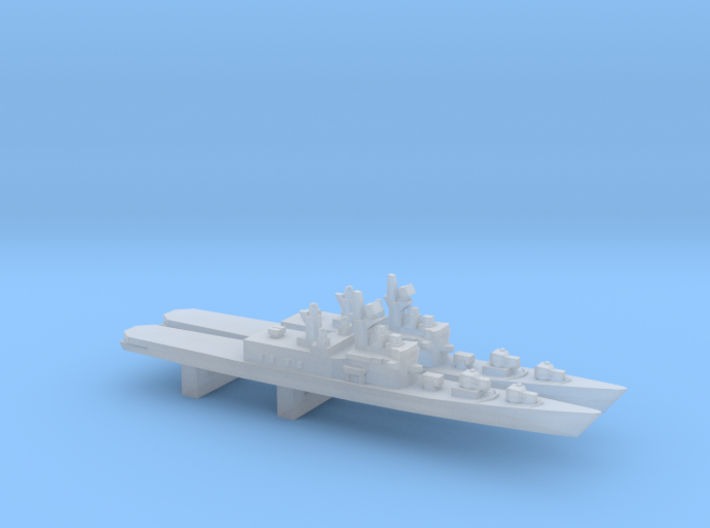 Shirane-class destroyer x 2, 1/6000 3d printed