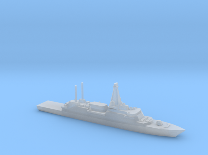 Type 26 frigate (2017 Proposal), 1/1800 3d printed