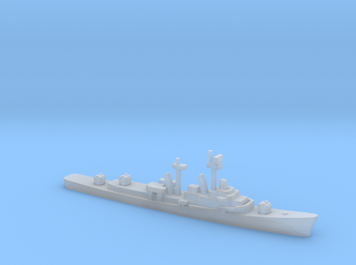 USS Turner Joy (DD-951), 1/2400 3d printed